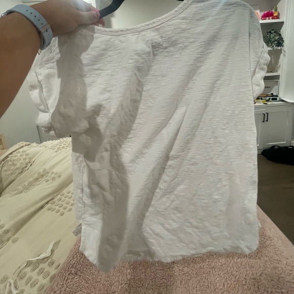 White Merona t shirt - Picture 4 of 4